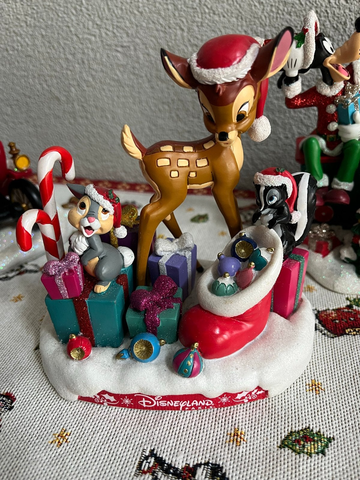 Bambi Disneyland Kerst Collectors Item - Originele Verpakkin, Ophalen of Verzenden, Bambi of Dumbo, Nieuw, Beeldje of Figuurtje