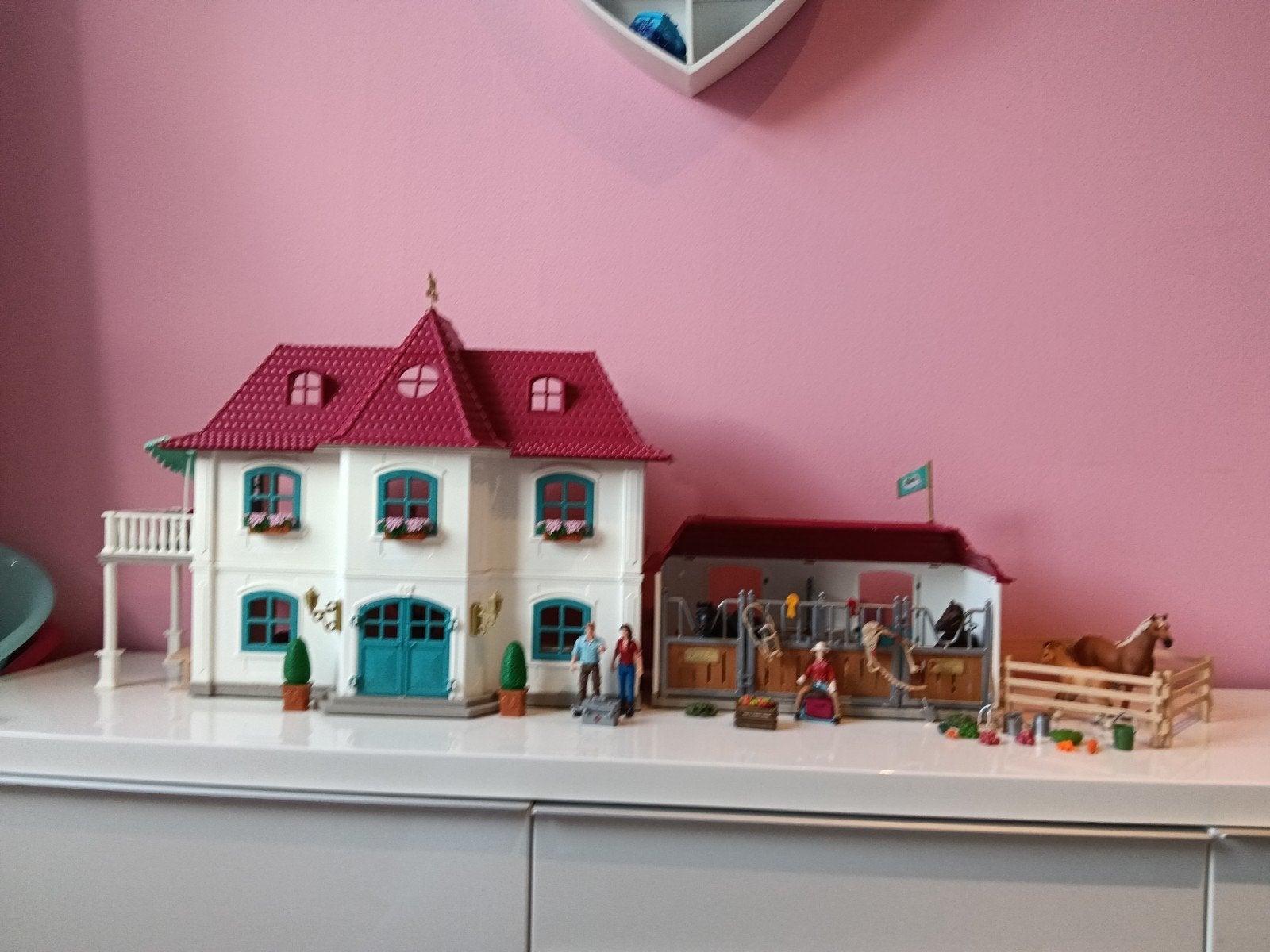 Uitgebreide set Schleich Horse Club, Ophalen, Zo goed als nieuw, Jongen of Meisje