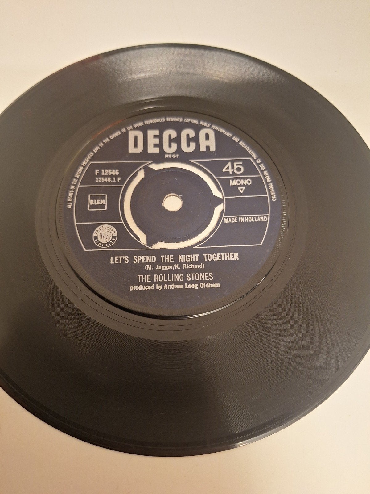Rolling Stones - Let's spend the night together, 1967., Verzenden, 7 inch, Poprock