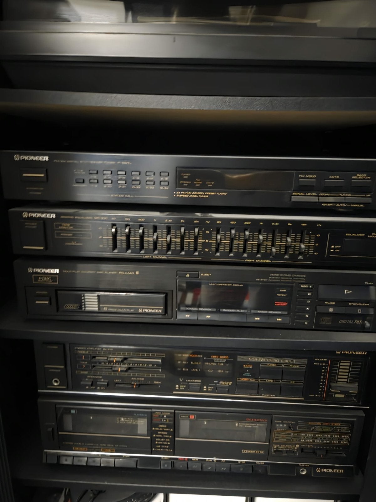 Stereotoren Pioneer, Ophalen, Gebruikt, Cassettedeck, Losse componenten