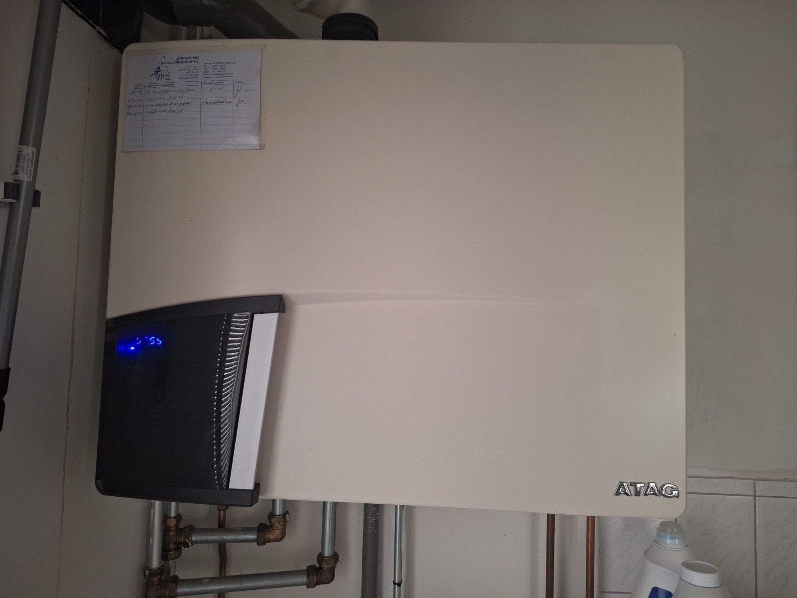 ATAG Q38C CV-ketel met ATAG One slimme thermostaat, Ophalen