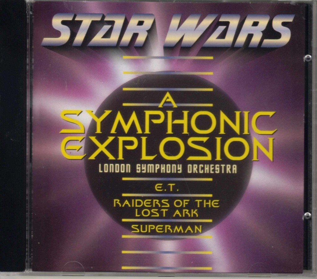 CD met filmmuziek van o.a. Star Wars, Film en Theater, Overige typen, Ophalen of Verzenden, Zo goed als nieuw