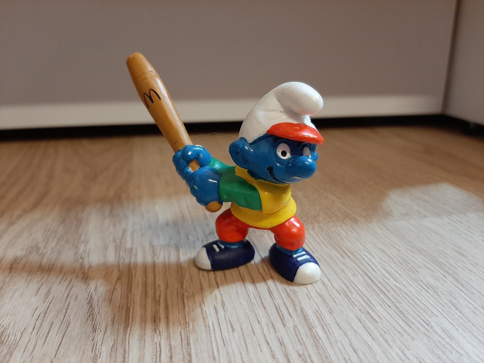 Mcdonalds smurf honkbal De Smurfen, Verzamelen, Smurfen, Ophalen of Verzenden