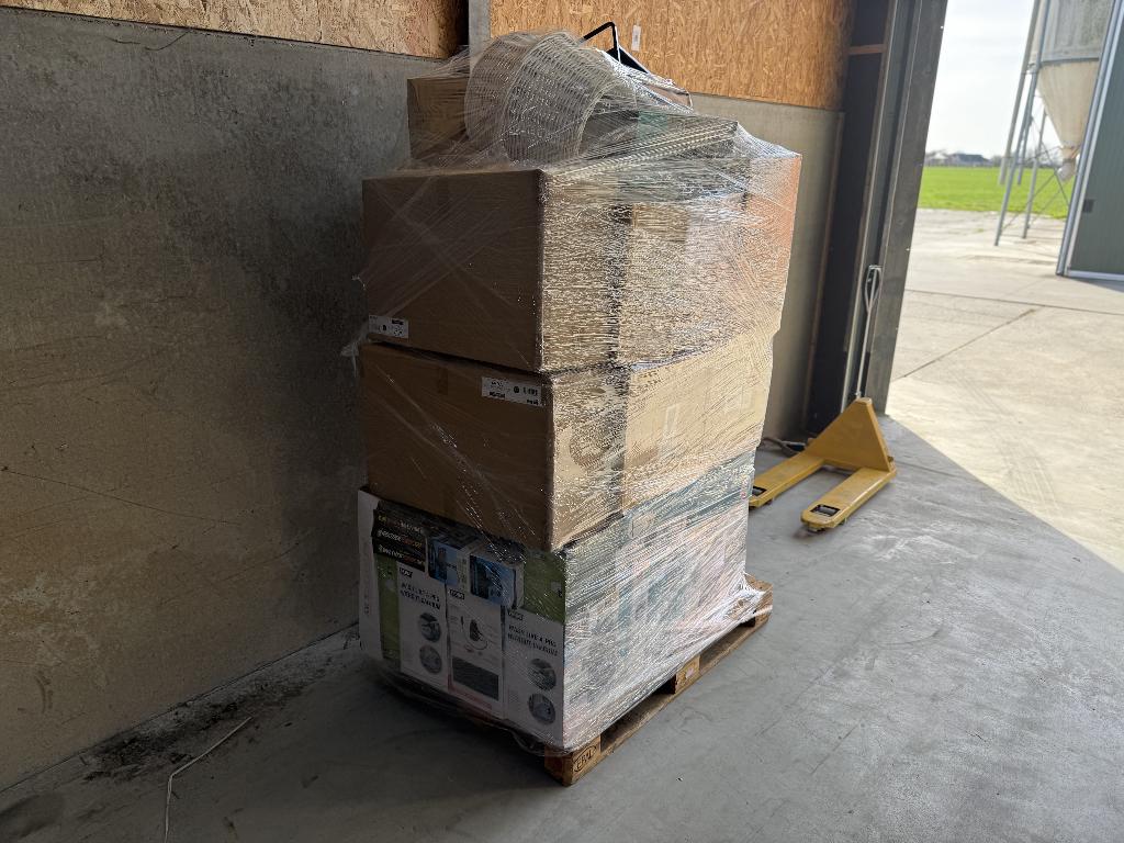 Mix pallet winkelvoorraad, Ophalen, Nieuw