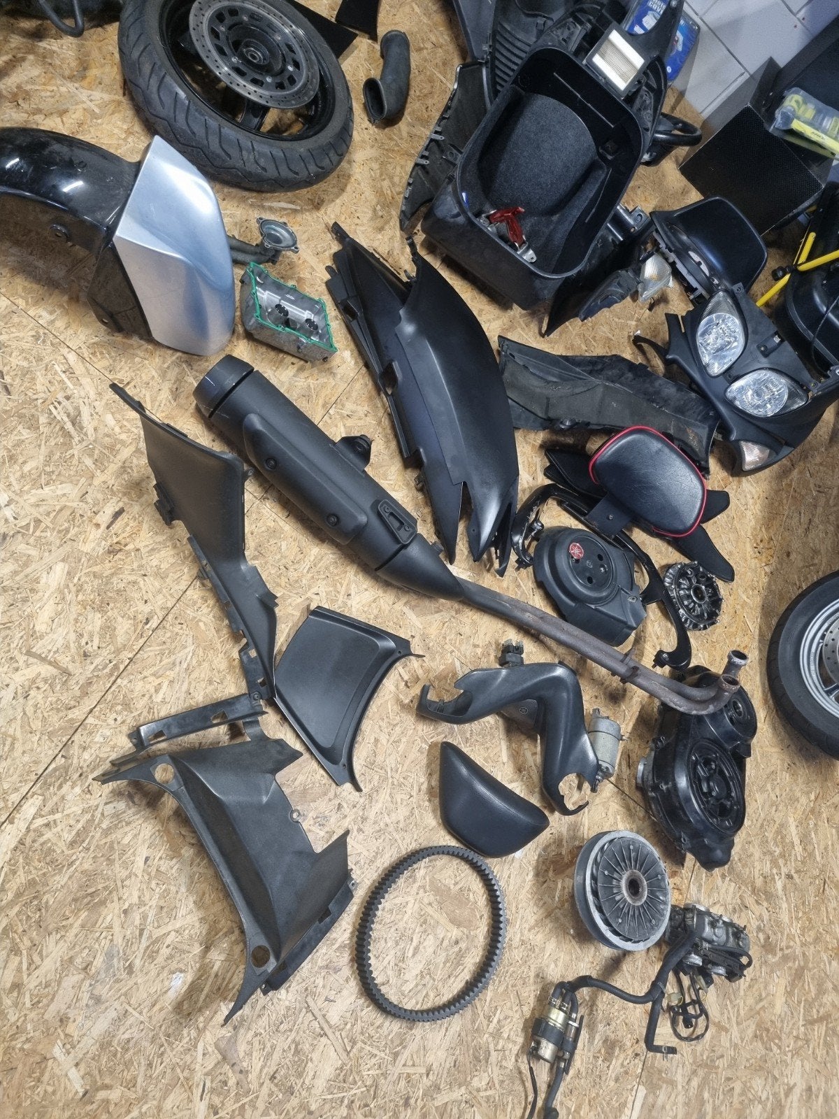 Onderdelen Yamaha T-Max 500 xp500 Tmax bj 2001, Motoren, Ophalen of Verzenden, Gebruikt