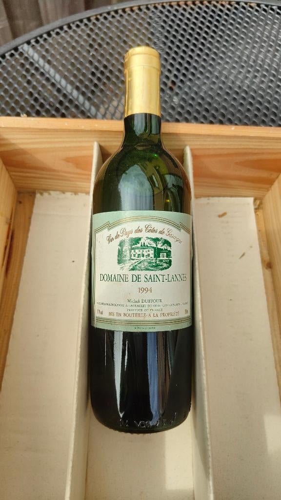 Domaine de saint - Lannes 1994, Frankrijk, Nieuw, Ophalen of Verzenden, Witte wijn