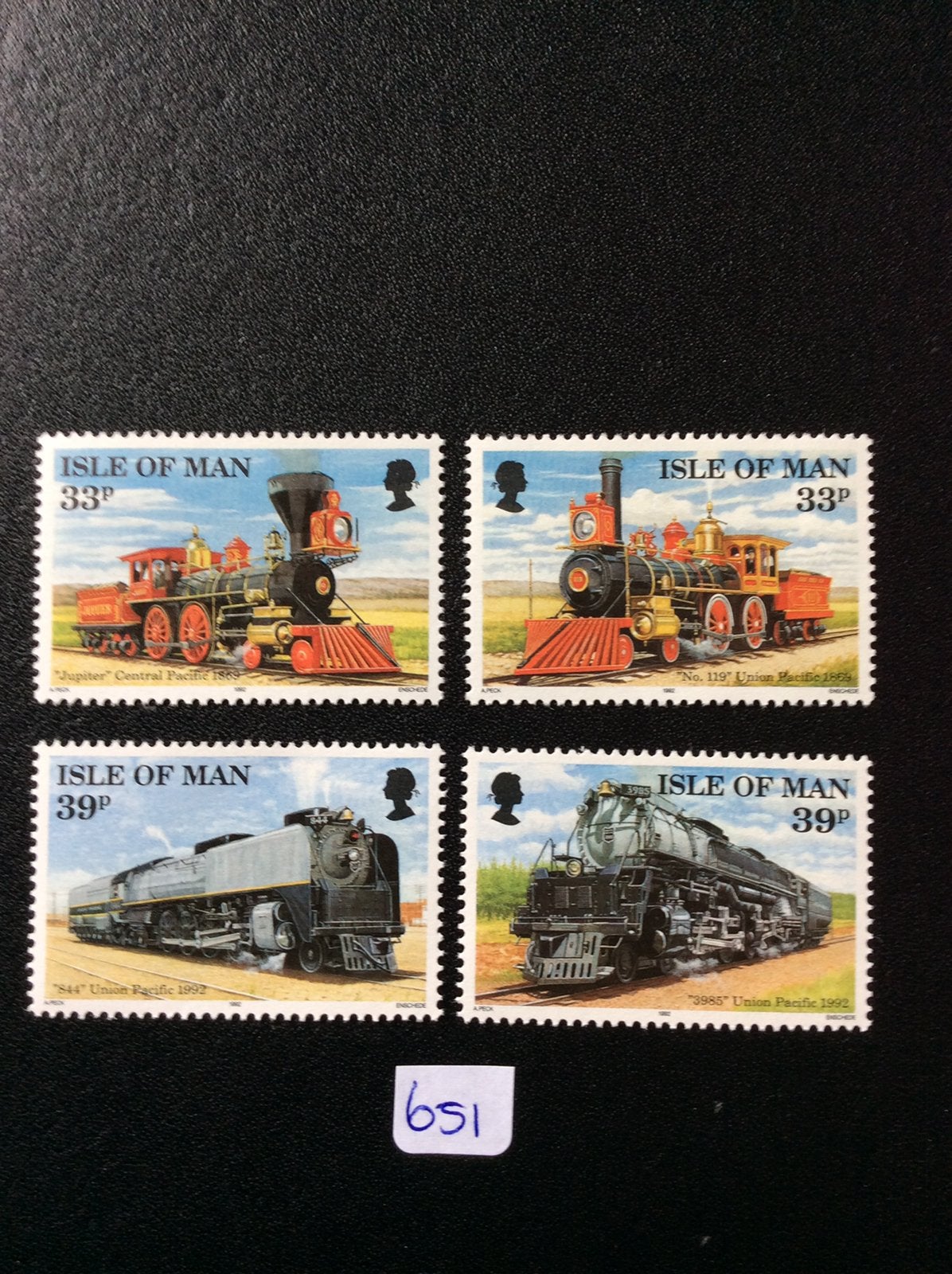 Isle of Man postzegels 1992 pfr Mi 512/15, Ophalen of Verzenden, Postfris
