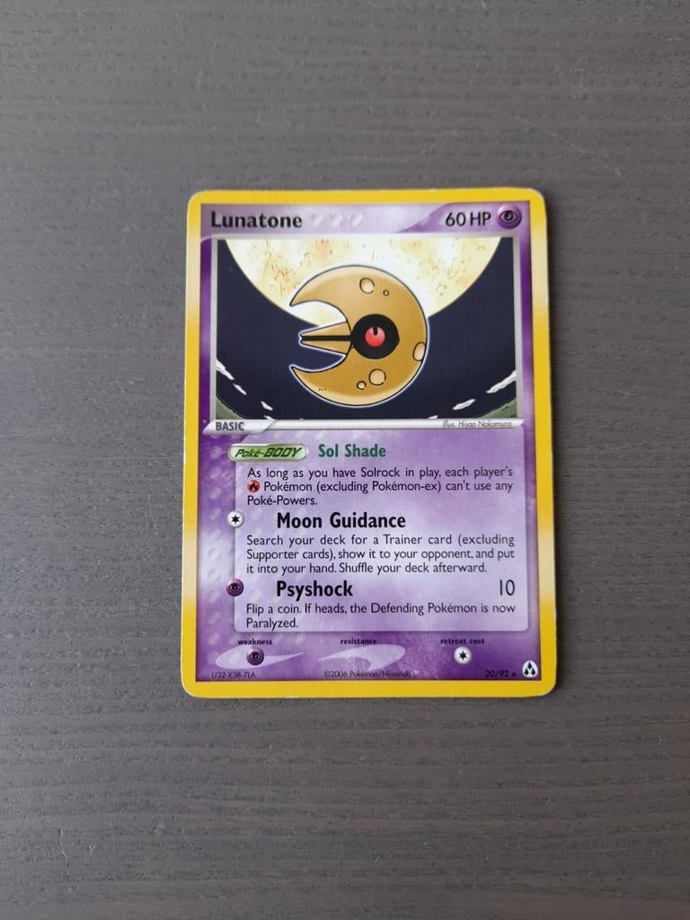 2006 legend maker 20/92 lunatone, Ophalen of Verzenden, Gebruikt, Losse kaart