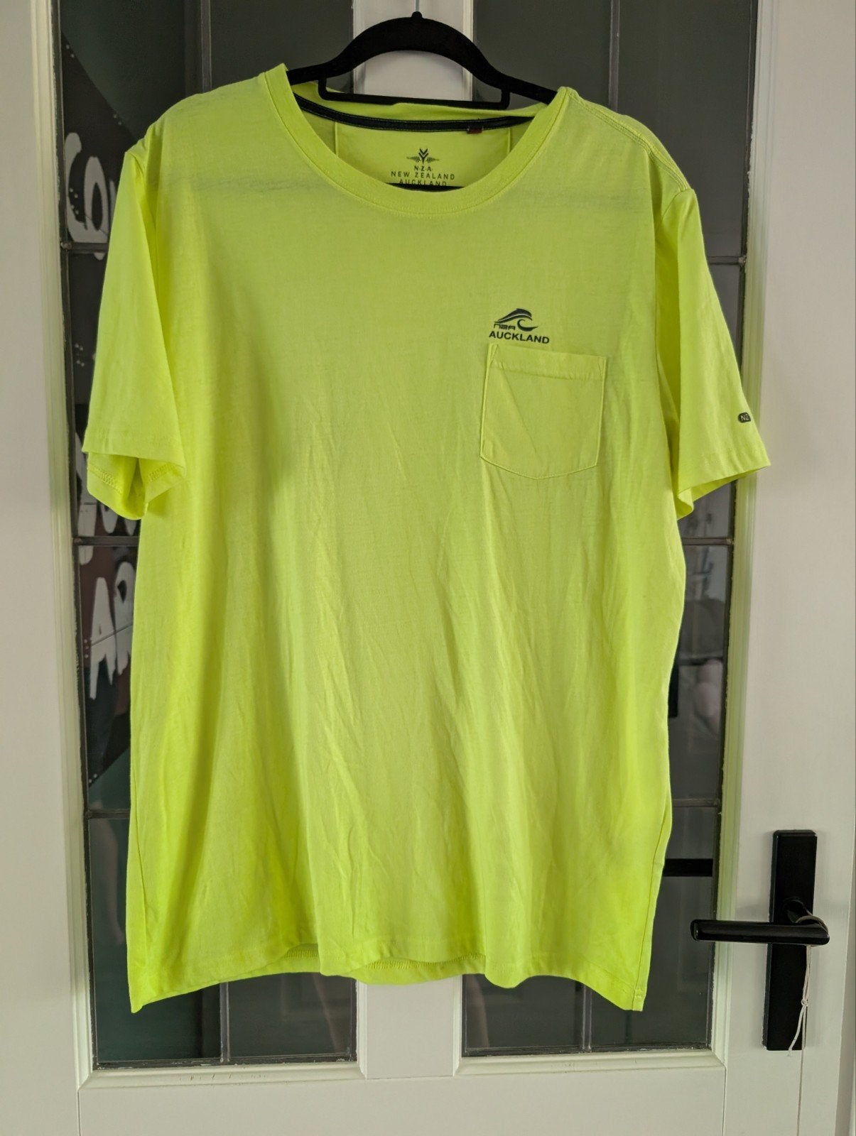 NZA New Zealand Auckland T-shirt XXL Neon Geel, Kleding | Heren, Geel, Overige maten, Ophalen of Verzenden, Zo goed als nieuw