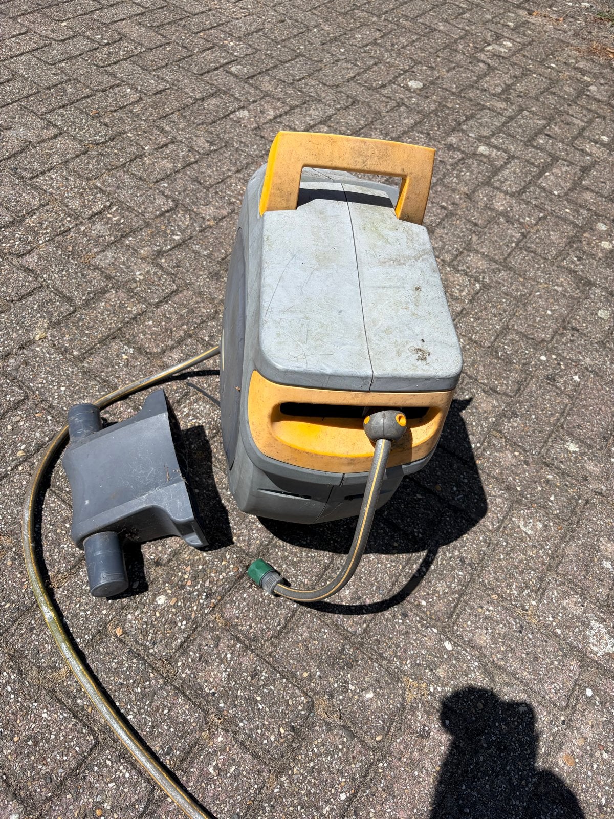 Hozelock Tuinslanghaspel met slang - Gebruikt, Ophalen, Gebruikt, Tuinslanghaspel