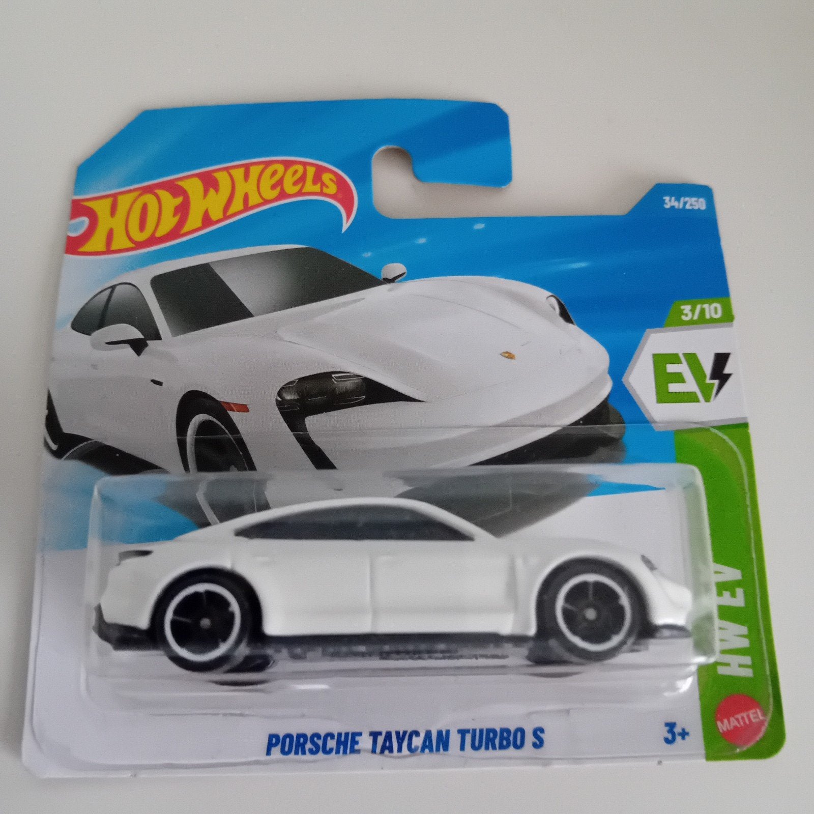 Hotwheels Porche Taycan, Ophalen of Verzenden, Nieuw, Auto