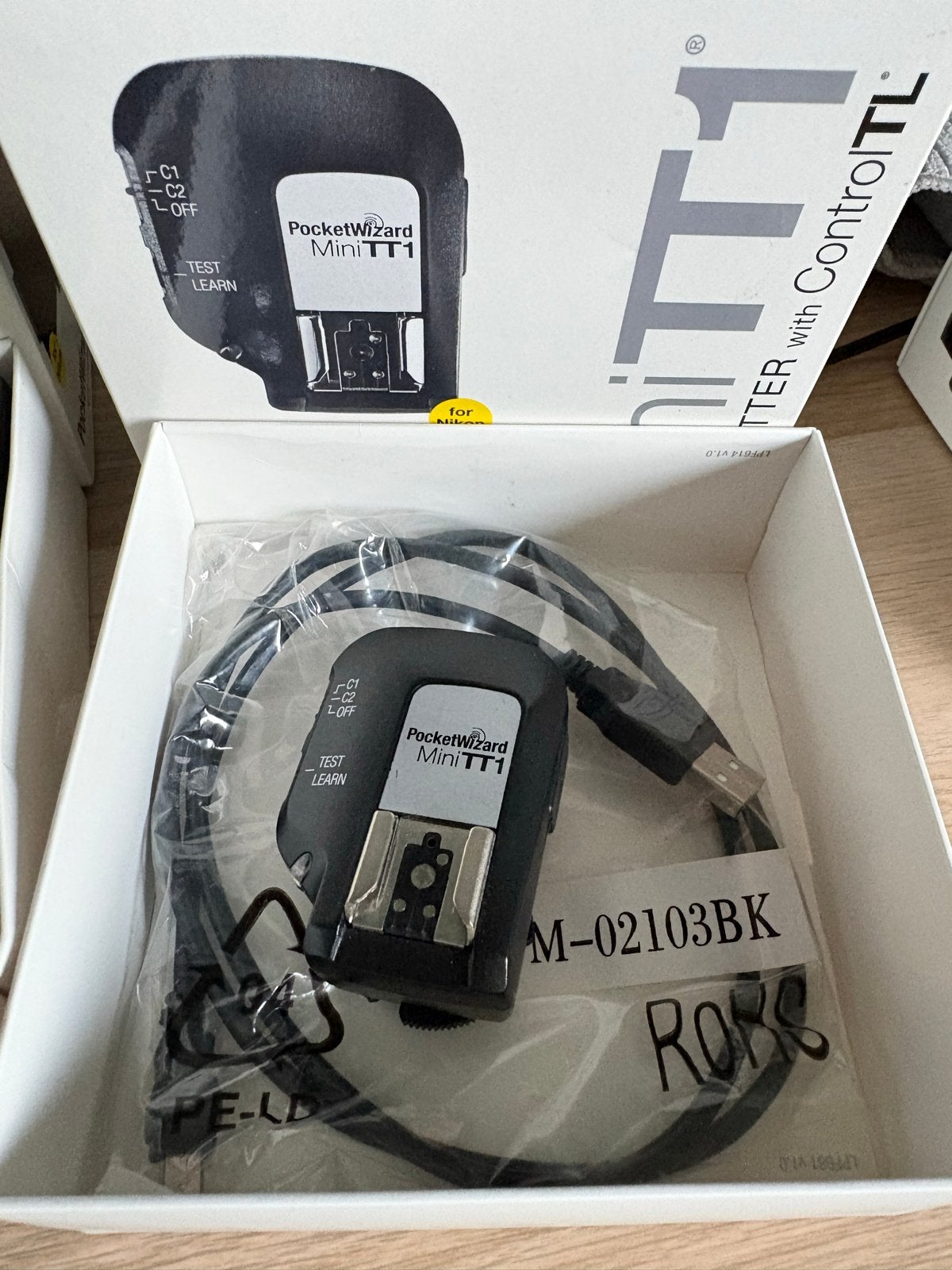 PocketWizard FlexTT5 en MiniTT1 Transceivers voor Nikon, Ophalen of Verzenden, Zo goed als nieuw, Trigger/ontvanger, Draadloos