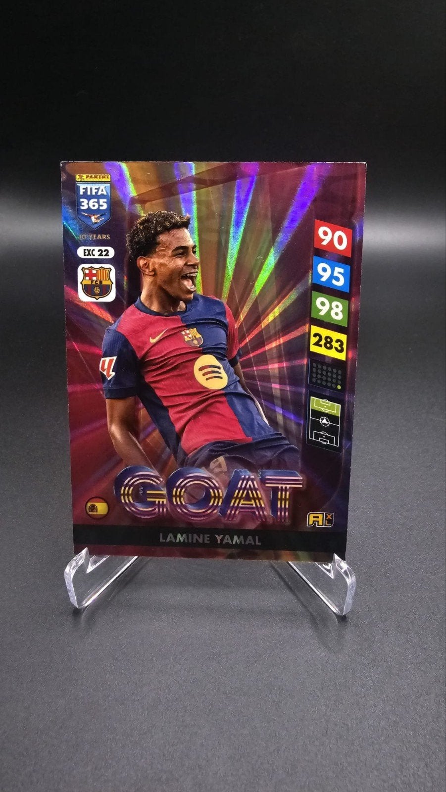 Panini FIFA 365 GOAT Lamine Yamal EXC22, Verzamelen, Ophalen of Verzenden