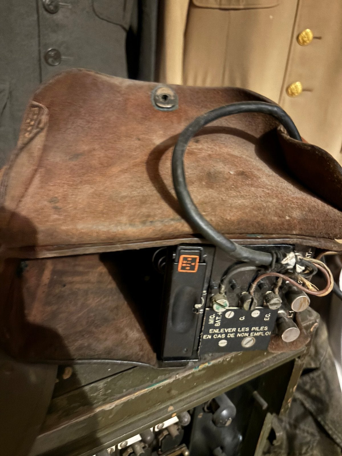 US Signal corps WW2 - WWII veldtelefoon met haspel, Ophalen of Verzenden, Amerika, Overige typen