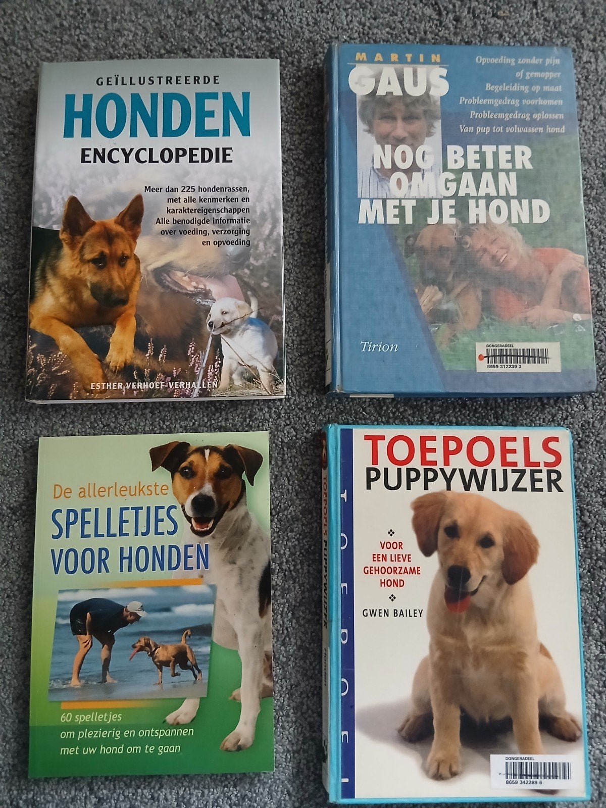 Hondenboeken set., Ophalen of Verzenden, Gelezen, Honden