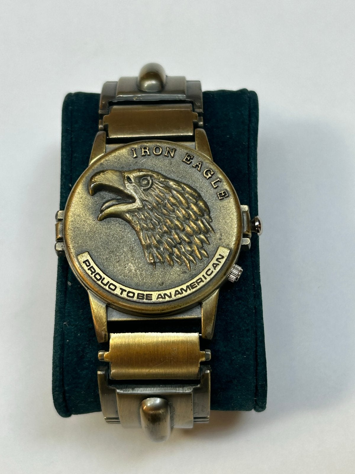 Iron Eagle "Proud to be an American" Noviteitenhorloge, Overige merken, Overige materialen, Polshorloge, 1960 of later