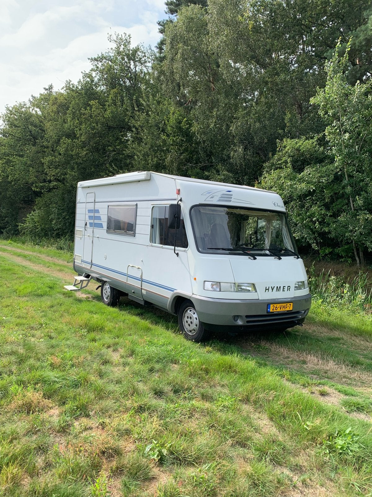 Hymer B544 classic, Caravans en Kamperen, Campers, Integraal, Ringverwarming, Fiat, Particulier