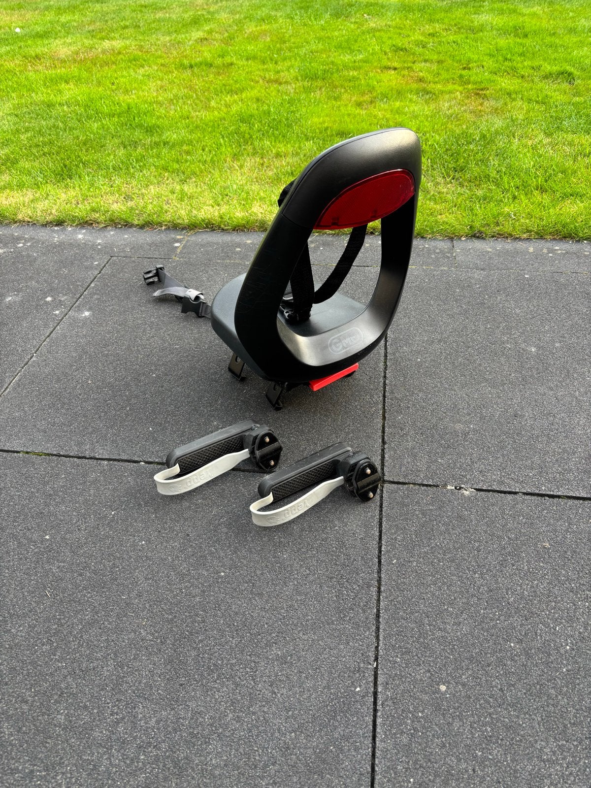 Yepp fietsstoeltje achterzitje, Ophalen, Achterzitje, 9 t/m 36 kg, Gebruikt