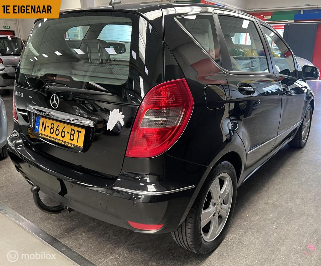 Mercedes A-klasse 180 BlueEFFICIENCY 1e eigenaar, Voorwielaandrijving, Gebruikt, 4 cilinders, Zwart