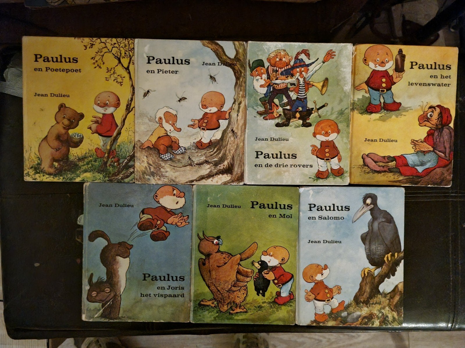 7 x Paulus de Boskabouter boeken - Jean Dulieu, Ophalen of Verzenden, Gelezen, Jean Dulieu