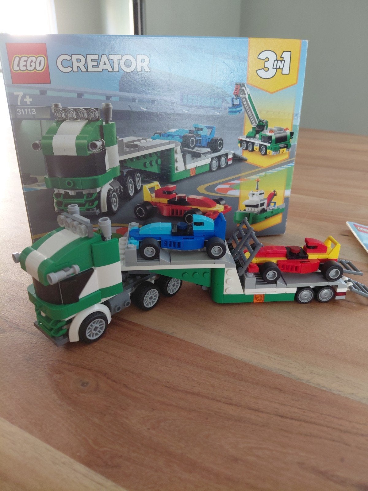 LEGO Creator 3-in-1 Transportwagen 31113 - Zo goed als nieuw, Ophalen of Verzenden, Zo goed als nieuw, Overige merken