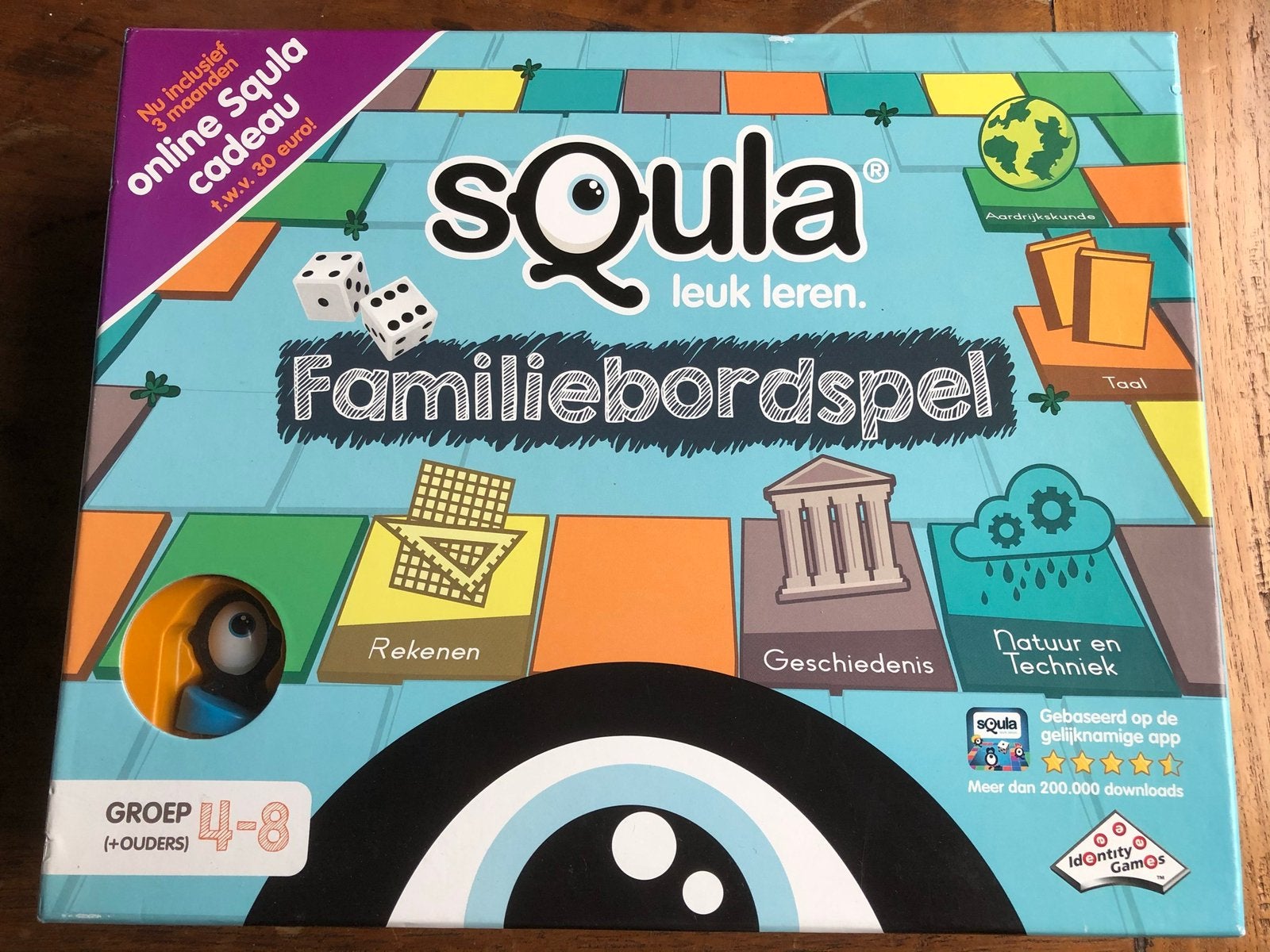 Spel : sQula, Een of twee spelers, Ophalen of Verzenden, Zo goed als nieuw