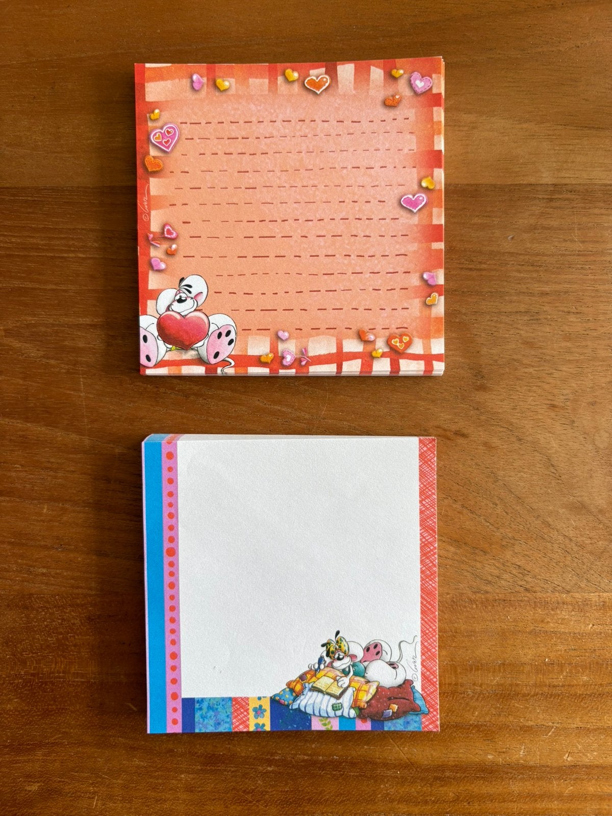 Nieuwe diddl blaadjes 2 soorten ieder 10 stuks, Verzamelen, Diddl, Ophalen of Verzenden, Diddl, Zo goed als nieuw, Papier, Kaart of Schrift