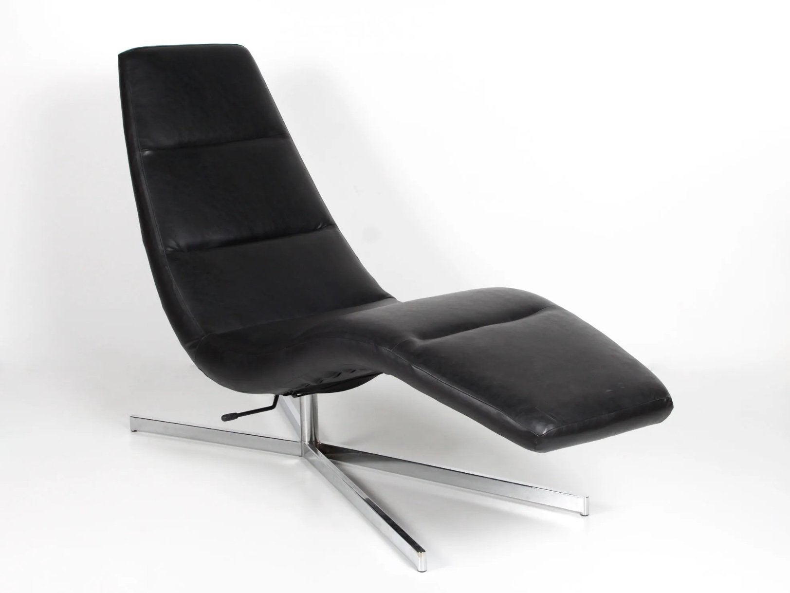 Chaise longue merk BoConcept, Ophalen, Eenpersoons, Leer, Zo goed als nieuw