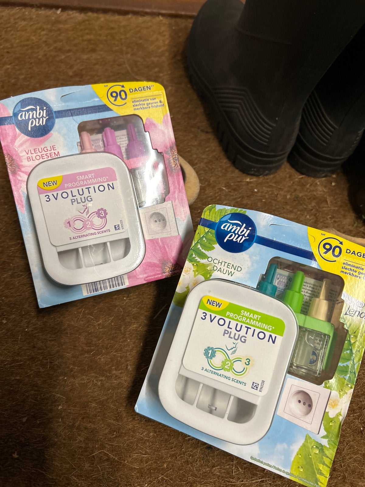 Ambi Pur 3Volution Plug - Vleugje Bloesem & Ochtend Dauw, Ophalen, Nieuw, Wit, Kunststof