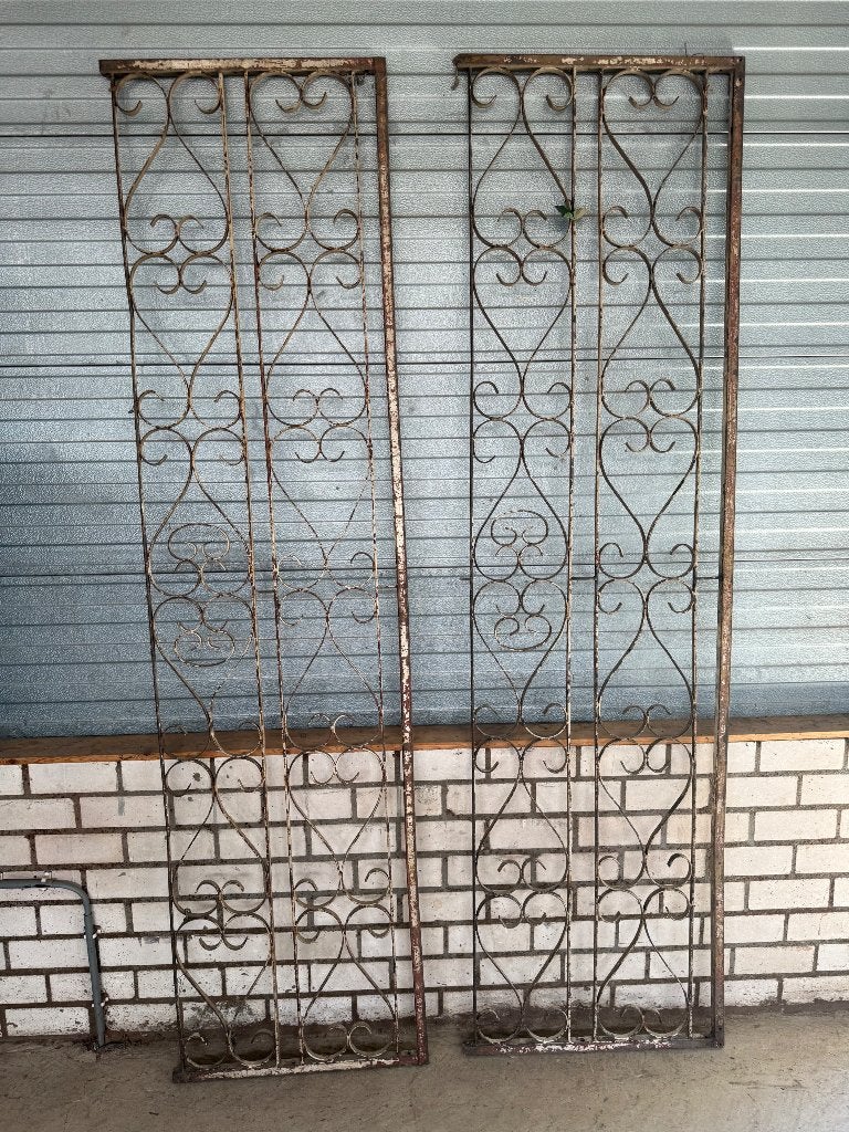 Hekwerken, Tuin en Terras, Ophalen, Gebruikt, IJzer, Spijlenhekwerk