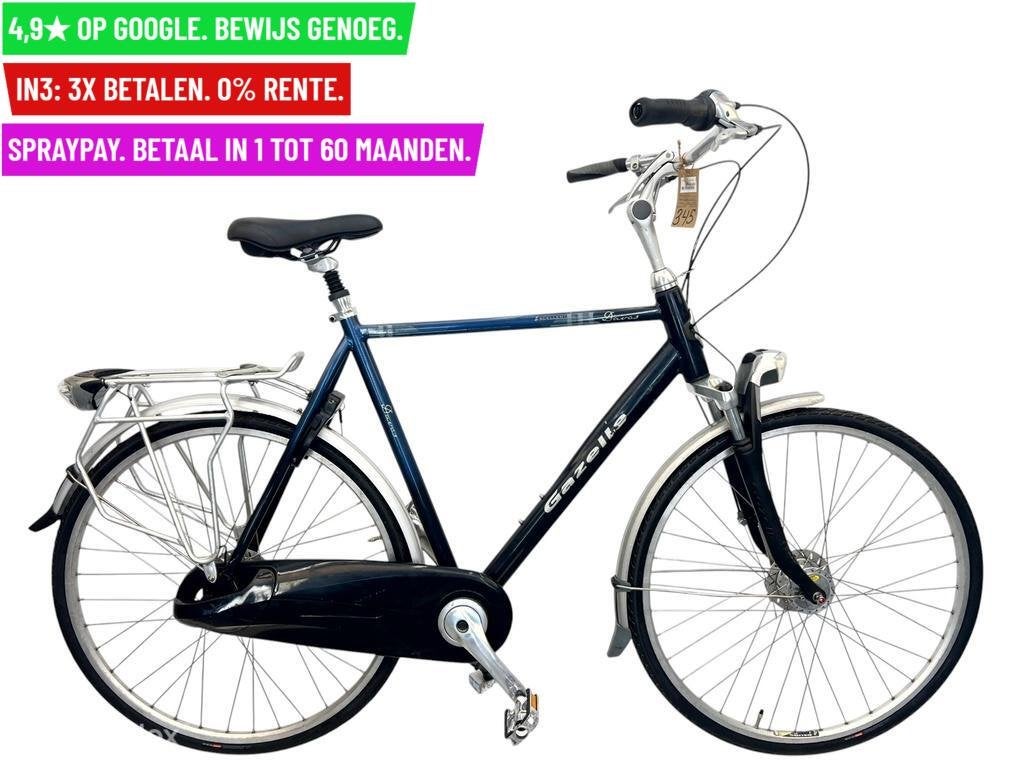 Herenfiets Gazelle Davos 28"/61cm/8ver - Garantie/Levering