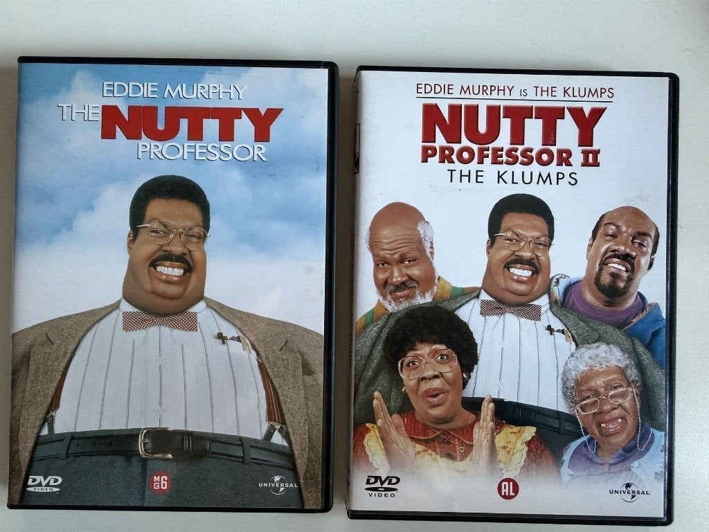 Nutty Professor 1+2 Collectie DVD | Actie 5=4, Vanaf 16 jaar, Ophalen of Verzenden, Zo goed als nieuw, Actiekomedie