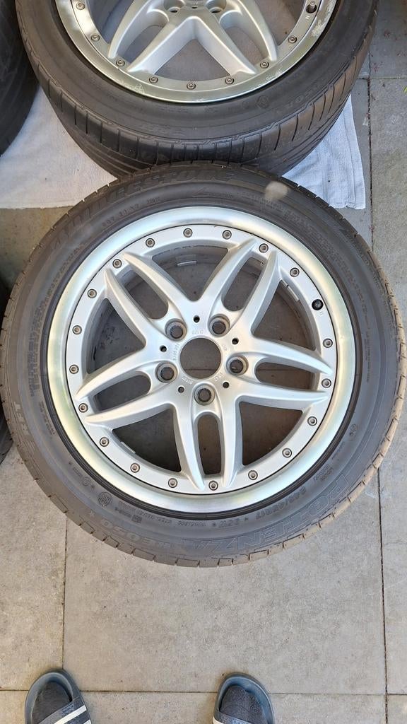 BMW originele style 71 velgen breedset, Ophalen