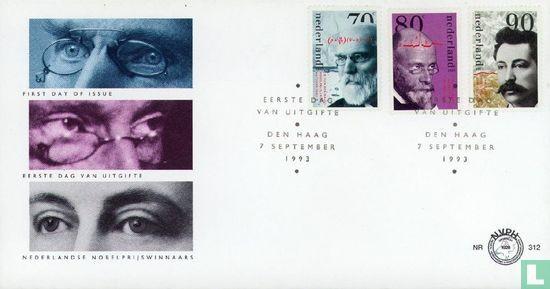 FDC E312 Nobelprijswinnaars 1993 NL onbeschreven, Ophalen of Verzenden, Nederland