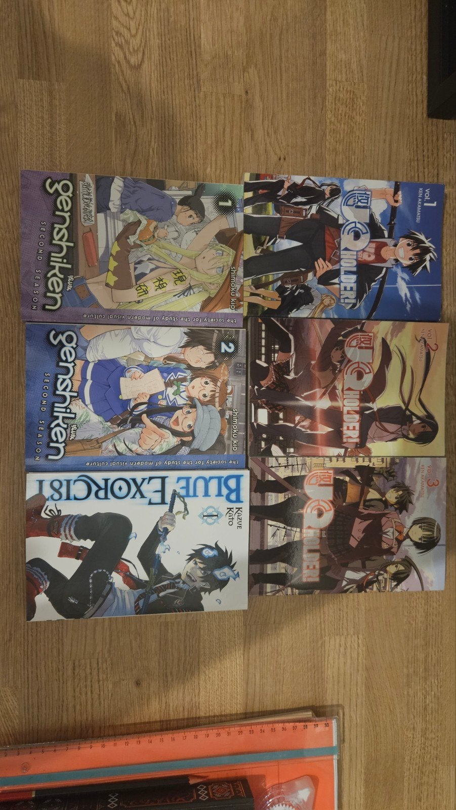 Manga set: Genshiken, UQ Holder! en Blue Exorcist, Ophalen of Verzenden