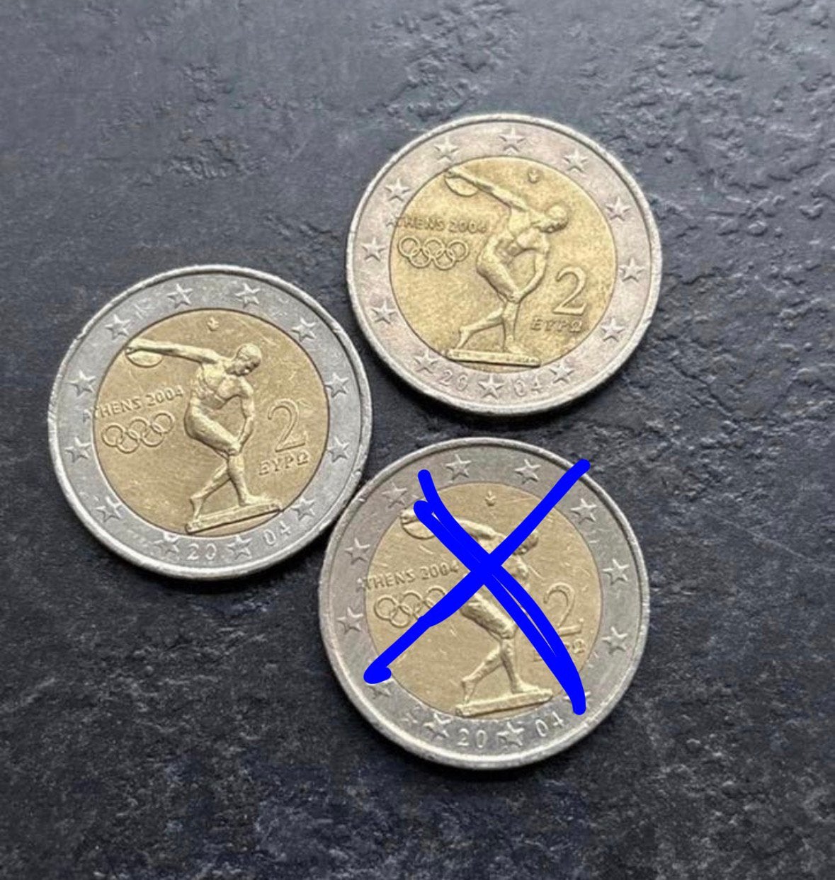3x 2 Euro Herdenkingsmunt Athene 2004 Olympische Spelen, Ophalen of Verzenden, Griekenland, 2 euro, Setje