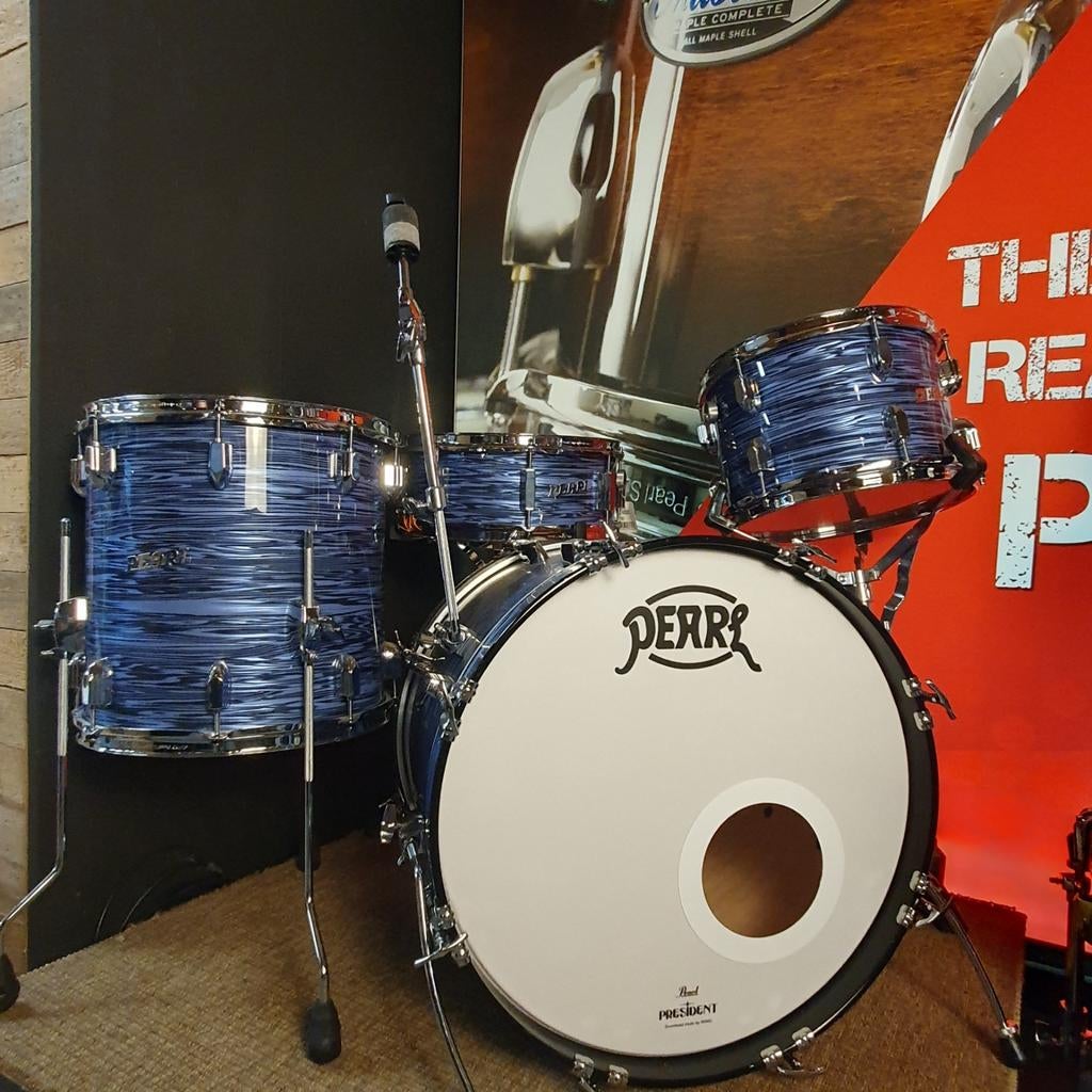Pearl President Deluxe: Ocean Ripple. 4- delige shellset, Muziek en Instrumenten, Ophalen of Verzenden, Nieuw, Overige merken