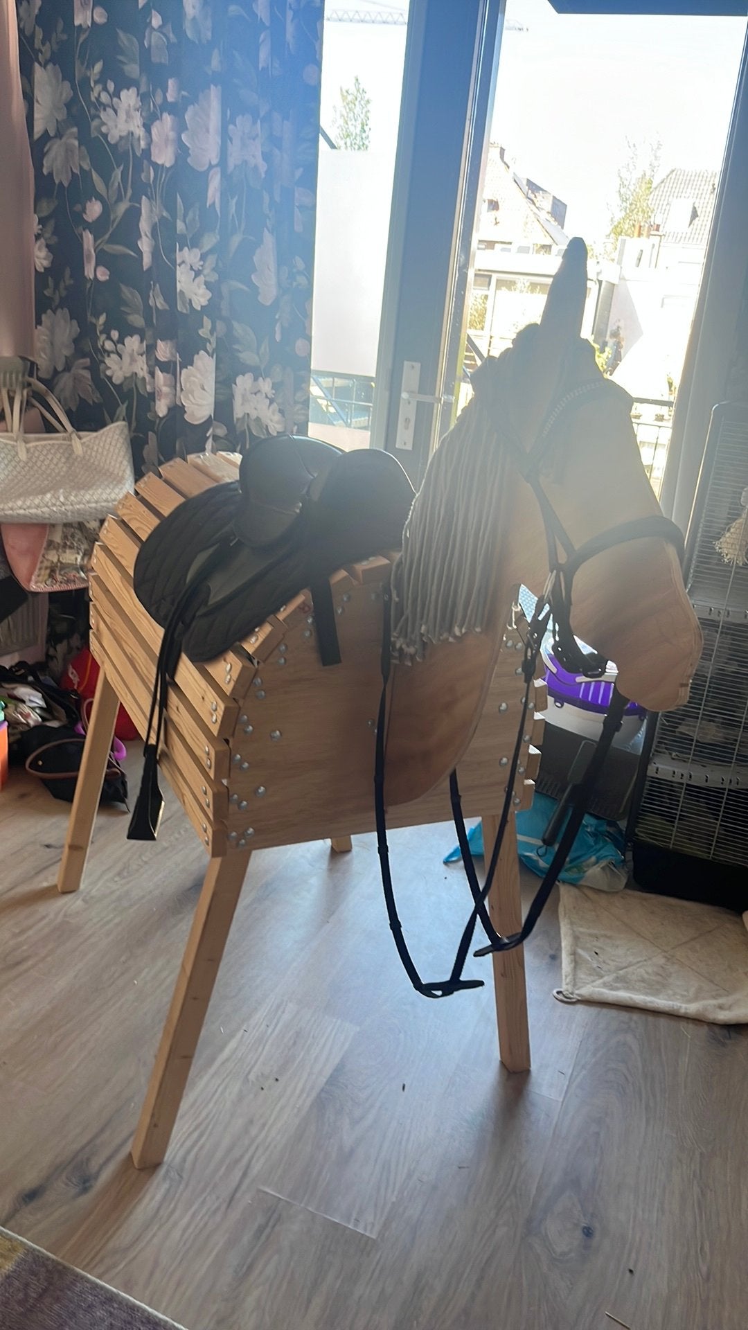 Houten paard, Antiek en Kunst, Ophalen