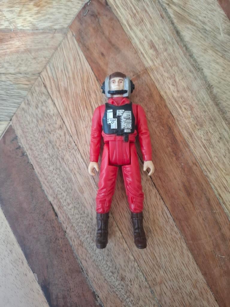 Vintage Star Wars X-Wing Piloot Actiefiguur, Ophalen of Verzenden, Gebruikt