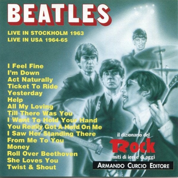 The Beatles – Live In Stockholm 1963 - Live In Usa 1964-65, Ophalen of Verzenden, Zo goed als nieuw, Pop