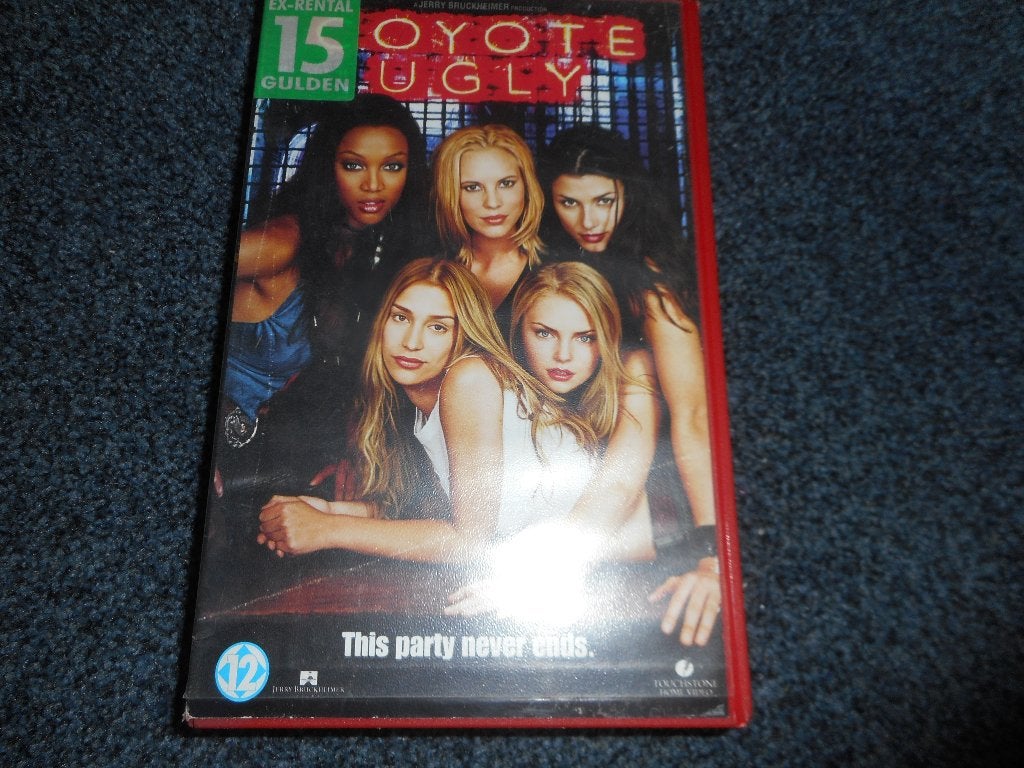 COYOTE UGLY! Leuke Speelfilm Op VIDEO!, Verzenden, Zo goed als nieuw, Vanaf 6 jaar, Actie en Avontuur