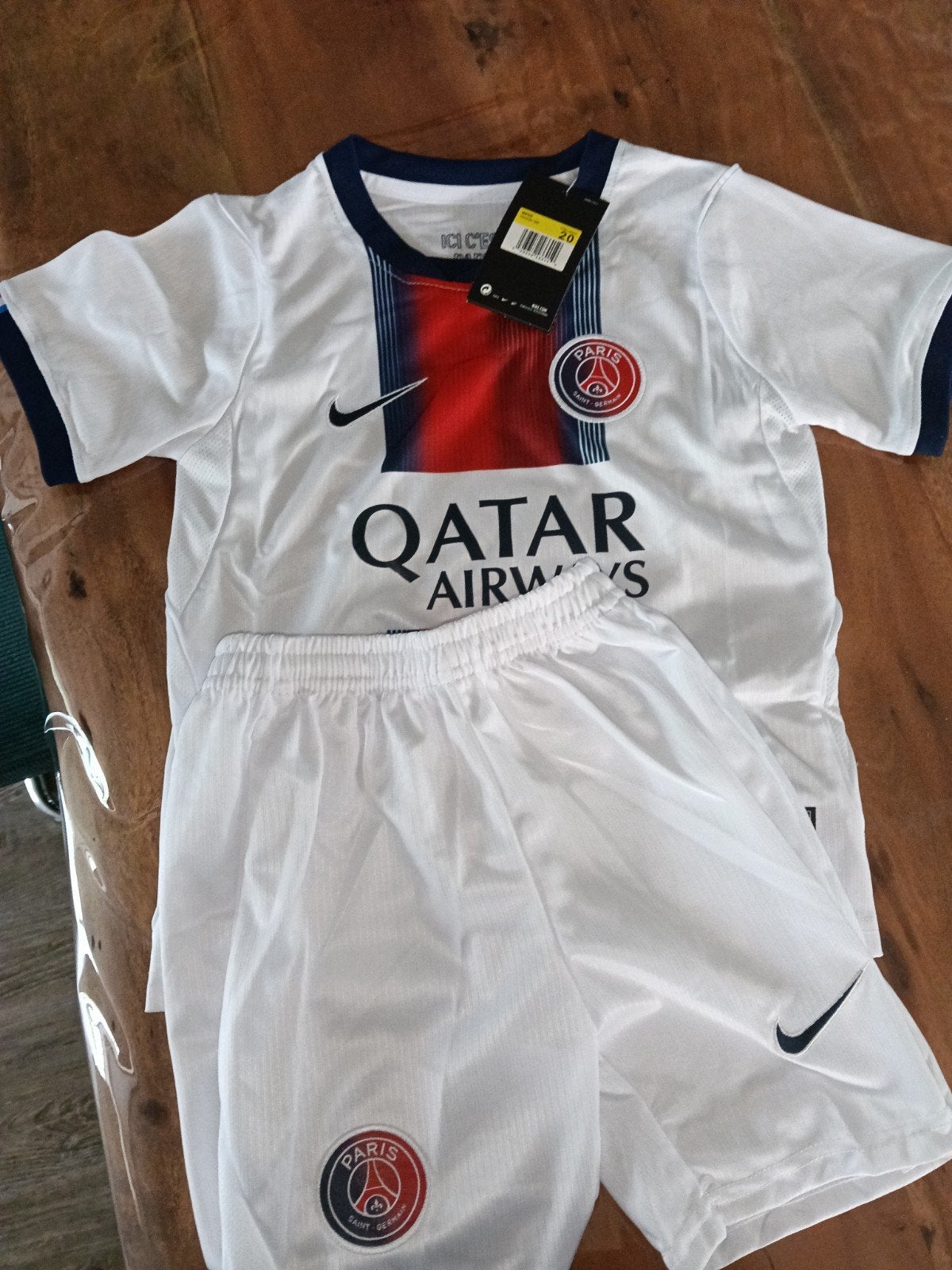 PSG tenue  thuis en uit, Maat XS of kleiner, Ophalen of Verzenden