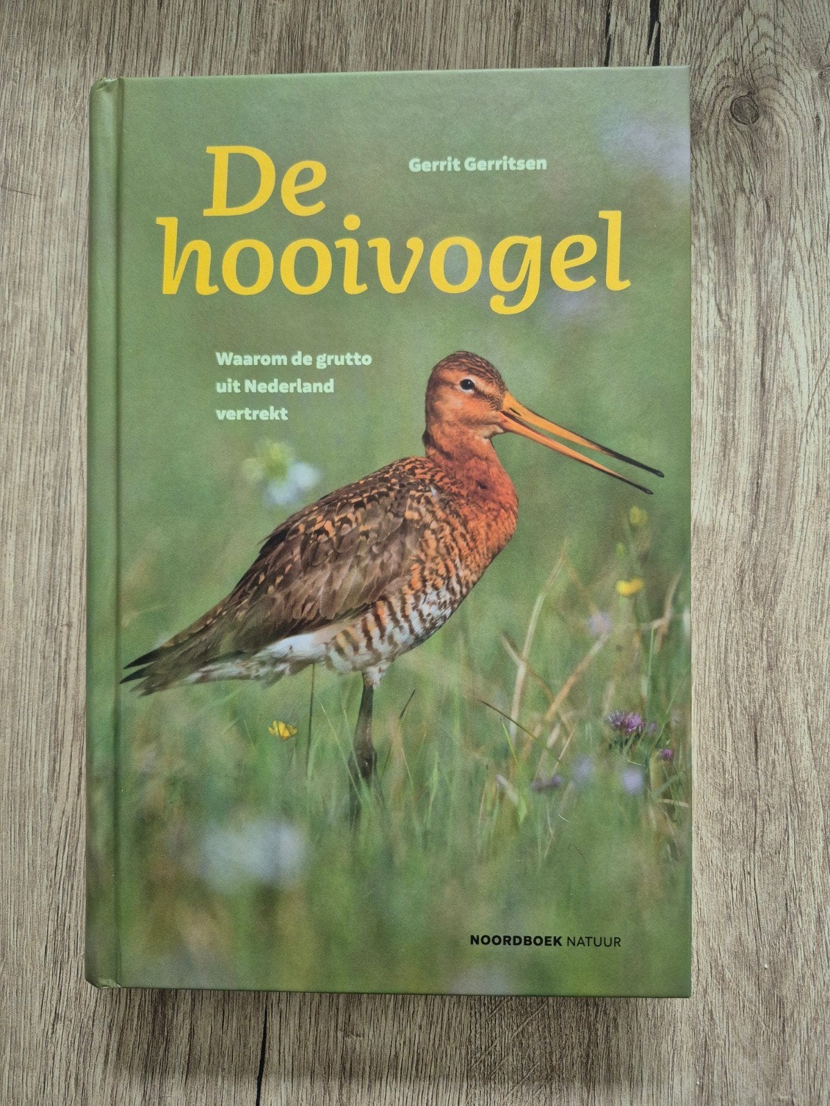 De Hooivogel: Waarom de grutto uit Nederland vertrekt, Ophalen of Verzenden, Zo goed als nieuw, Vogels, Gerrit Gerritsen
