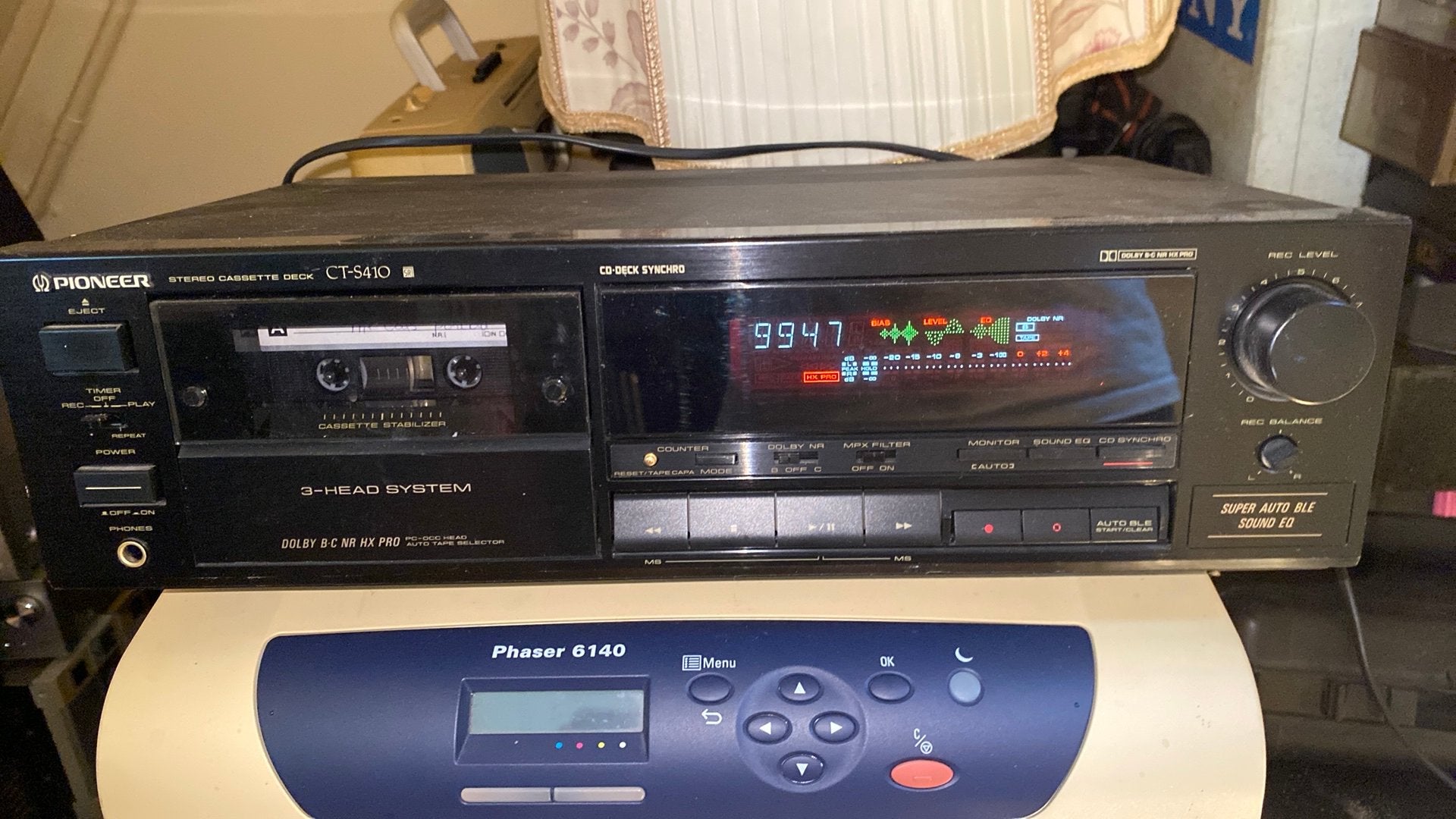 Pioneer CTS410 cassettedeck, Ophalen of Verzenden, Overige merken, Tiptoetsen