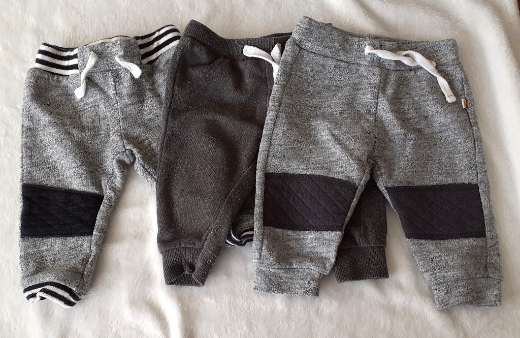 Baby broek set 3 joggingbroekjes Hema 62, Kinderen en Baby's, Ophalen of Verzenden, Zo goed als nieuw, Jongetje of Meisje, Broekje
