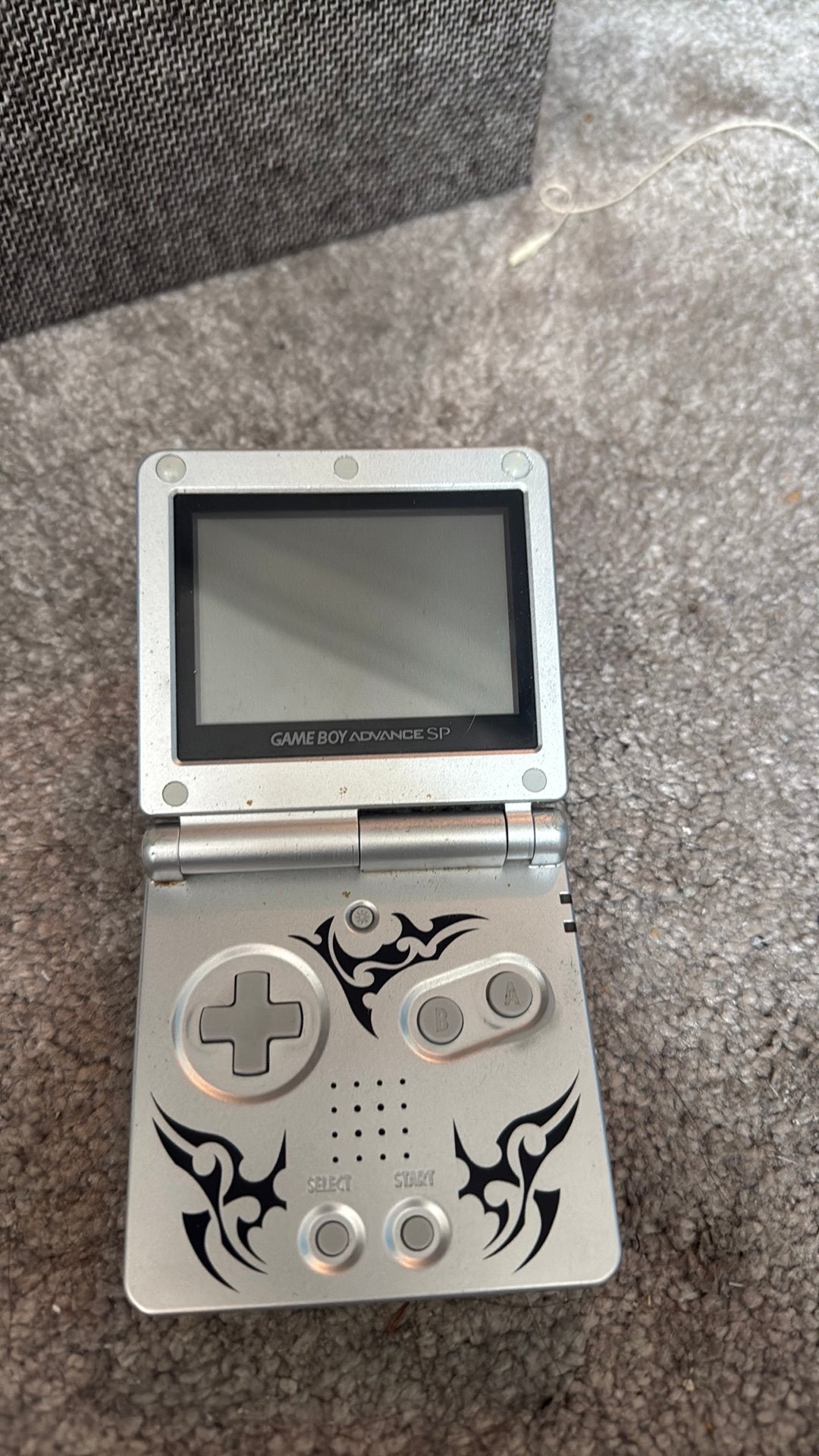 Game Boy Advance SP met Pokémon LeafGreen, Ophalen of Verzenden, Gebruikt, Game Boy Advance SP, Met games