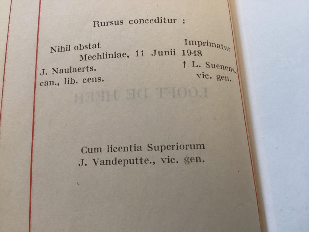 Looft Den Heer !erg mooi antiek boekje …uit het jaartal 1948, Antiek en Kunst, Antiek | Religie, Ophalen of Verzenden