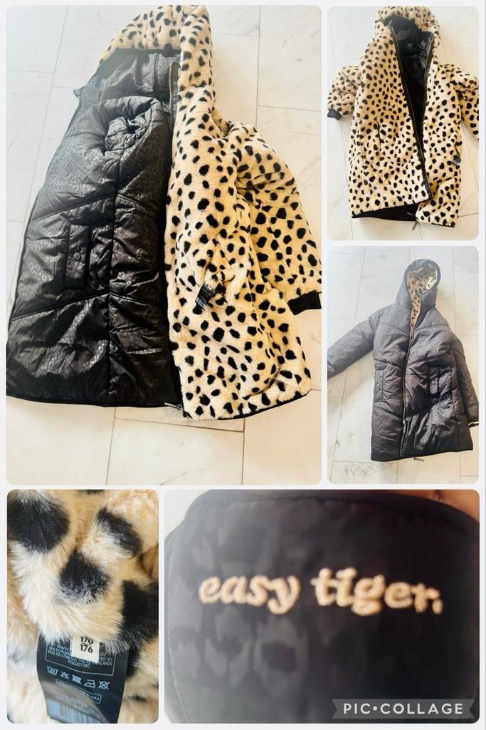 Nieuwe omkeerbare jas voor tieners - Easy Tiger, Ophalen, Nieuw, Jongen of Meisje