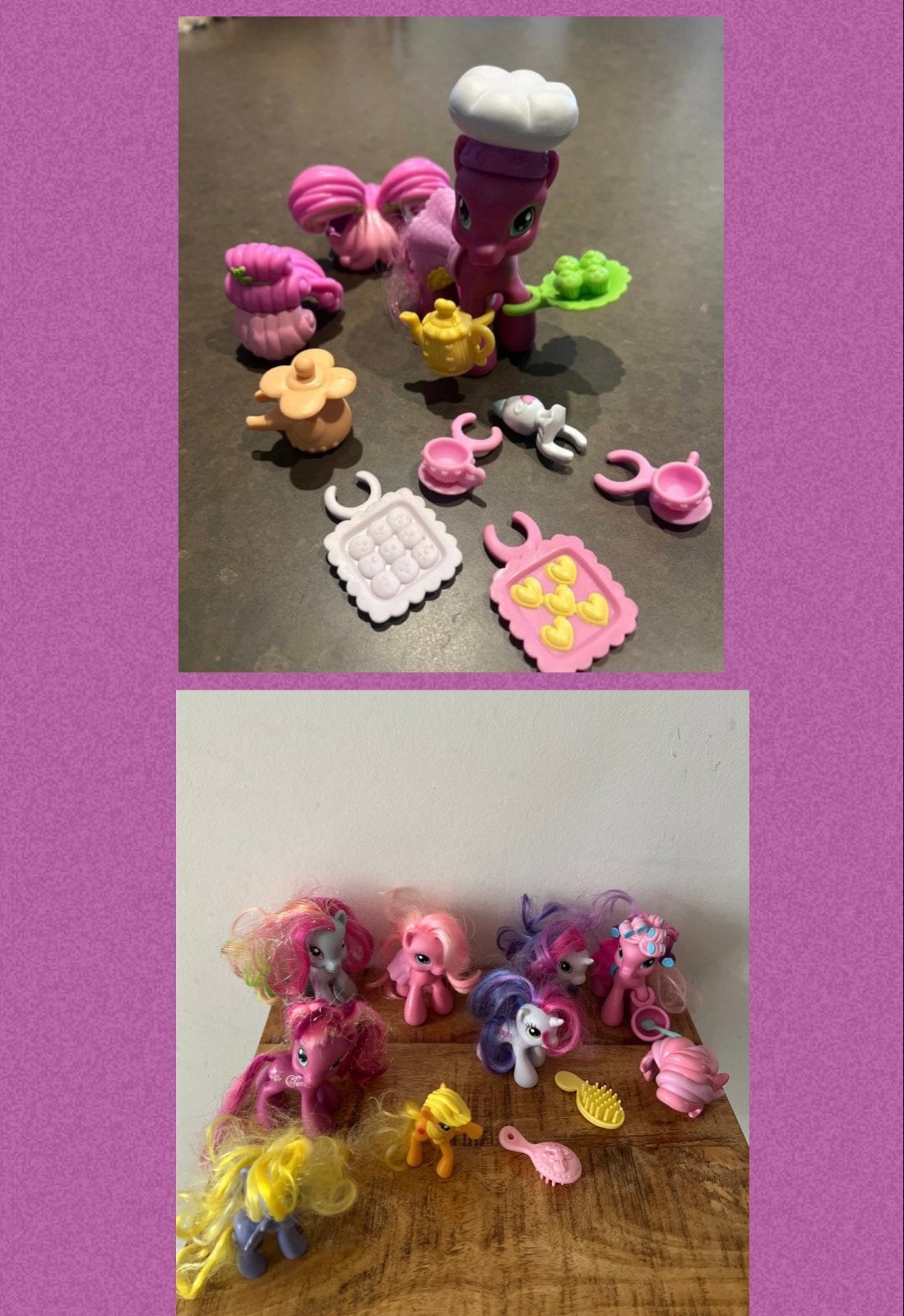 My Little Pony speelset met accessoires, Ophalen of Verzenden, Gebruikt
