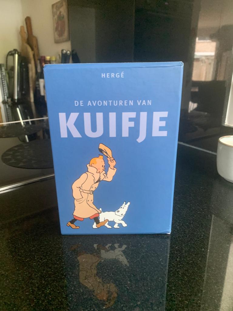 Complete serie kuifje stripboeken in verzamelbox, Complete serie of reeks, Ophalen of Verzenden